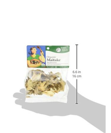 Organic Terra Dolce Maitake Mushrooms - 0.5oz | Premium Quality - Buy Online on GoSupps.com