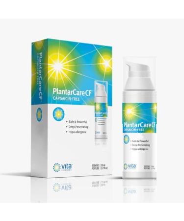 PlantarCare CF: Fast Acting Cream for Plantar Area | Soothes Bottom of Foot | Capsaicin-Free Formula - Buy Online on GoSupps.com