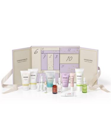 HUYGENS Beauty Advent Calendar - Value €210 - 12 Face & Body Treatments - Certified Organic - Vegan - Made in France