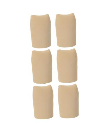 Healeved 6 Pcs Toe Scuffs Silicone Toe Sleeves Elasto Gel Silicone Gel Foot Cap Toe Caps Elastic Toe Sleeve Toe Covers Toe Sleeve Toe Finger Protector Gasket Sports As Shownx3pcs 2.5x4cmx3pcs
