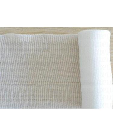 EatingBiting 20 Rolls 2 inch x 4.92 Yards Stretched Gauze Bandage Rolls with Medical Tape - Medical Grade Sterile First Aid Wound Care Cotton Ply for Ankles, Knees, and More - Buy Online on GoSupps.com