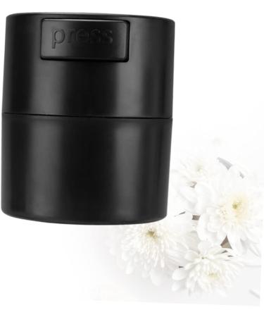 FRCOLOR 1pc Eyelash Glue Storage Container glue container lash extensions lash glue container eyelash supplies jar lash glue storage tank eyelashes with glue activated carbon nail polish 8.4x7.2cm Black - Buy Online on GoSupps.com