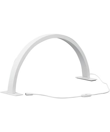 Lampe de Manucure Demi-lune Alliage d'aluminium 25W LED Lumi re de Cils 3000-6000K 3 Temp ratures de Couleur Petite 100-240V pour Salon de beaut (Prise UE) - Buy Online on GoSupps.com