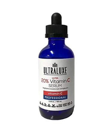 ULTRALUXE SKIN CARE Anti-Aging 20% Vitamin C Serum 1oz