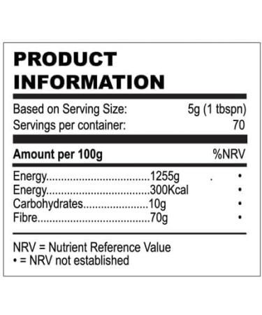 Whole Psyllium Husk Powder 350g Ancient Purity - Buy Online on GoSupps.com