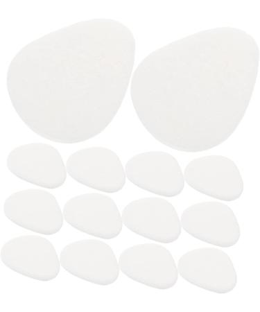 FOMIYES 50 Pairs Dancer Pads | Comfort Foot Orthotic Insoles for High Heels | White Cashmere Wool Foot Pads - International Shipping Available - Buy Online on GoSupps.com