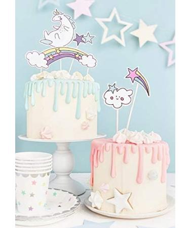 Schnooridoo Unicorn Cake Topper Set - Perfect Cake Decorating for Weddings and Birthdays | International Shipping - Buy Online on GoSupps.com