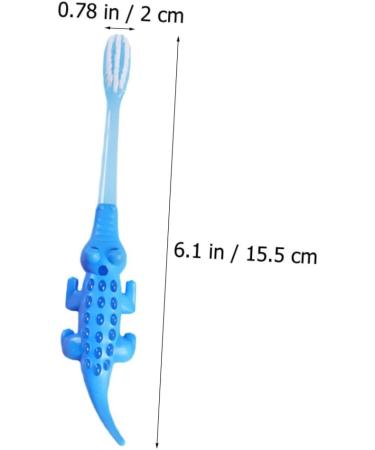 Buy Healvian 8st Cartoon Animal Wooden Toothbrushes for Kids | Eco-Friendly Toddler Oral Care - Buy Online on GoSupps.com