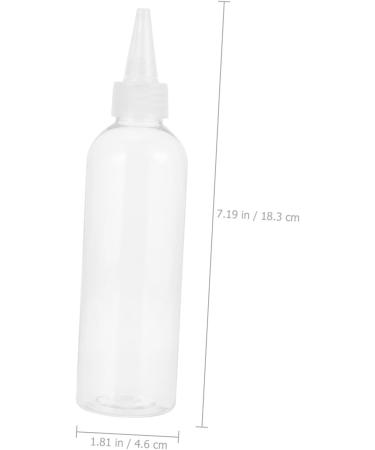 Vintorky 10-Pack Clear Squeeze Cosmetic Bottles for Makeup & Hair Color Storage - Durable & Refillable - Buy Online on GoSupps.com
