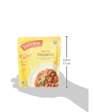 Tasty Bite Vindaloo Curry - Heat & Eat Indian Entrأ©e, 10oz | Authentic Flavor - Buy Online on GoSupps.com
