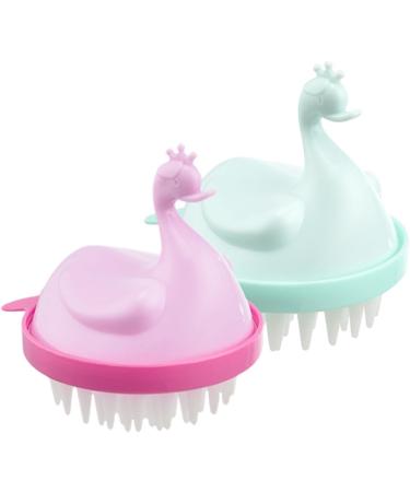 Frcolor 8-Piece Silicone Massage Shampoo Comb for Curly Hair - Ideal Brush for Scalp Care Pets and Child Care - Buy Online on GoSupps.com