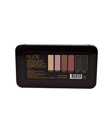 BYS On-The-Go Eyeshadow Palette - Six Nude Shades with Mirror & Applicator | Shop Internationally - Buy Online on GoSupps.com