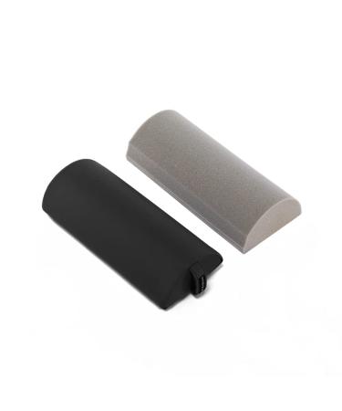 DR.LOMILOMI Mini Half-Round 611 Black Massage Bolster Pillow - Premium Support for Relaxation and Pain Relief - Buy Online on GoSupps.com