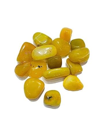 100g 12mm-17mm Natural Yellow Crystal Stone Quartz Specimen Chakra Reiki Balancing