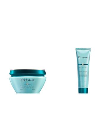KERASTASE K rastase R sistance Masque Force Architecte 200ml & K rastase R sistance Thermal Cement 150ml