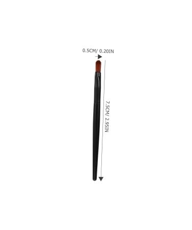 300 Pcs Lip Gloss Applicator & Lip Brush Set | 7.5cm Makeup Tool | Black Lipstick Applicators for Perfect Application - Buy Online on GoSupps.com