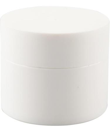 TIANZD 48 Pieces 15ml Matte White Empty Plastic Cosmetic Jars with Screw Lid Inner Liner 15g Small Containers for Homemade Cream Gel Lip Balm Salve Storage Pot with 6x Spatula White 15ml - Buy Online on GoSupps.com