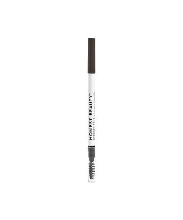 Honest Beauty Eyebrow Pencil in Warm Brunette with Jojoba Seed Oil | Buildable, Blendable Formula | EWG Certified, Dermatologist & Ophthalmologist Tested, Cruelty Free | 0.039 oz - Buy Online on GoSupps.com