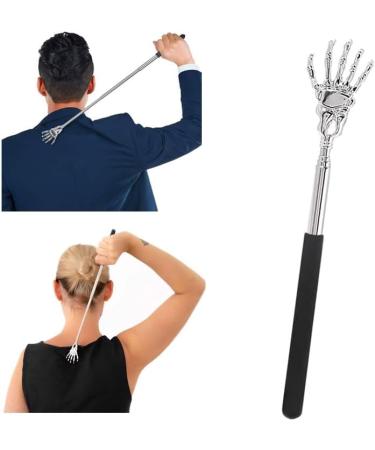 6-Piece Stainless Steel Telescopic Massager Set - Back Scraper & Crawler with 59cm Reach for Ultimate Relaxation - Buy Online on GoSupps.com