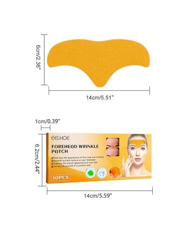 Skin Refining Forehead Gel Patches | Smooth Fine Lines & Wrinkles | Centella Extract | 20 Pcs - Non-Irritant Facial Treatment - Buy Online on GoSupps.com