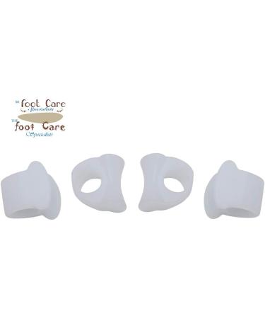 Advanced Gel Toe Separator & Spreader for Pain Relief - L/XL Size - 1 Pair for Calluses Blisters Bunions Hammer Toes - International Shipping Available - Buy Online on GoSupps.com