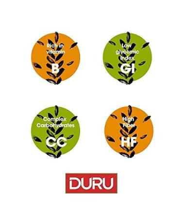 Duru Brown Coarse Bulgur 88.2oz (2500 g) | 100% Natural Wheat Berries | High Fiber & Protein | Non-GMO | Vegan Recipe Staple | 5.5lb Pack - Buy Online on GoSupps.com