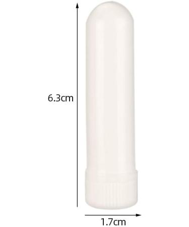 Wemay 5 Pack / 10 Pack Essential Oil Inhaler Bottles Aromatherapy Empty Nasal Inhaler Tubes Plastic Tubes with Wick - Buy Online on GoSupps.com