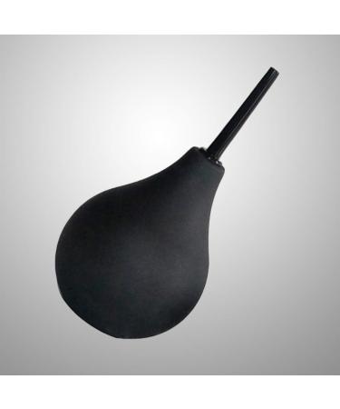 Silicone Ear Suction Bulb Syringe for Gentle Ear Cleaning - 224ml Black Ear Wax Removal Tool for Adults - Buy Online on GoSupps.com