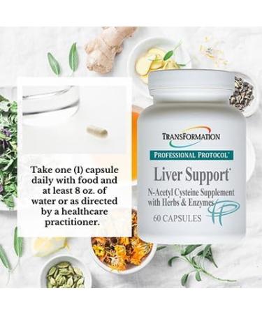 Transformation The Genesis of Good Health Enzymes Professional Protocol Liver Support Formula Supplement with Vitamin A Herbal Blend & Digestive Enzymes - 60 Capsules - Buy Online on GoSupps.com