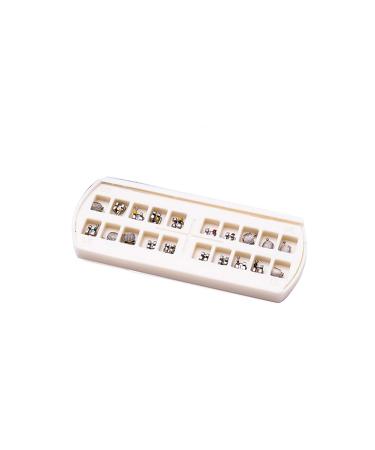 Buy Dental Orthodontic Metal Brackets Braces Mini Roth/MBT - ROTH 022 345 Hooks for International Shipping - Buy Online on GoSupps.com