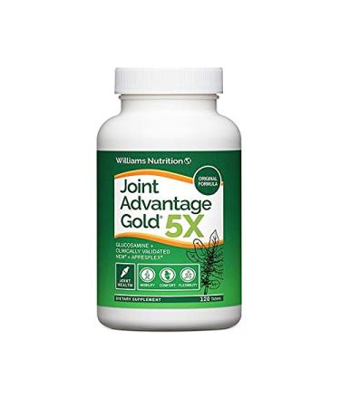 Dr. David Williams' Joint Advantage Gold 5X Joint Relief Supplement 120 Tablets (30-Day Supply)