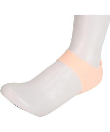 Moisturizing Gel Heel Socks Toeless 5 Pairs Reusable Reduce Fine Lines Gel Heel Sleeves for Dry Feet - Buy Online on GoSupps.com