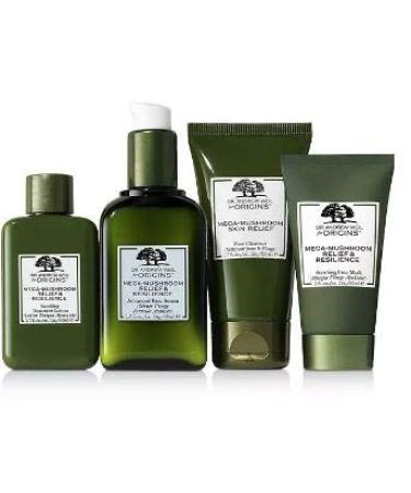 Shop Origins 5 Pc. Mega Calmers Mega Mushroom Regimen Set - International Shipping Available - Buy Online on GoSupps.com