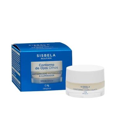 Deliplus Sisbela Reafirm Deliplus Anti-Wrinkle and Illuminating Eye Contour Cream with Silicon All Skin Types | 15ml Jar