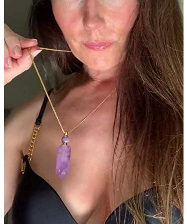 Lady Portia Alchemy Perfume Oil & Amethyst Crystal Pendant 20ml (Pendant + 20ml Alchemy Perfume Oil Set) - Buy Online on GoSupps.com