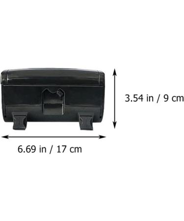 FRCOLOR 1pc Tin Foil Hairdressing Supplies Foil Nail Foil Dispenser Nail Beauty Hairdressing Foil Cutting Tool Automatic Abs Environmental Protection Material Black 17x9cm - Buy Online on GoSupps.com