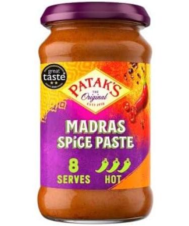 Patak's Jalfrezi Curry Sauce Jar 450g with Madras Curry Sauce Jar 450g & Tikka Masala Curry Sauce Jar 450g (3 Pack Mixed Bundle) - Buy Online on GoSupps.com