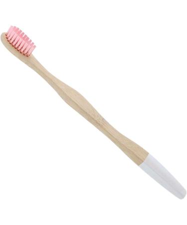 Eco-Friendly Bamboo Toothbrush for Adults - Soft Hair Sustainable Red Color - Buy Online on GoSupps.com