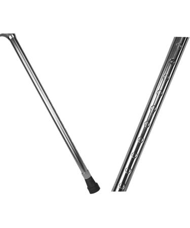 Walking Cane Holder Walking Stick Crutch for Old Man Elderly Telescopic Stable Non Slip Lightweight Height Adjustable Silver Walking Sticks for Men Or Women Practical - Buy Online on GoSupps.com