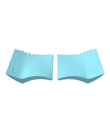 2x 2 in 1 Silicone Eyelash Stamper Quick Stencils Lower Eyelash Stamper for Woman Girl Professionals Blue