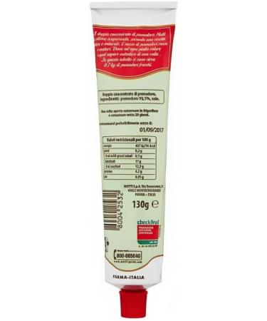 Mutti - Double tomato concentrate 130 g x 3 units - Promoo Pack - Buy Online on GoSupps.com