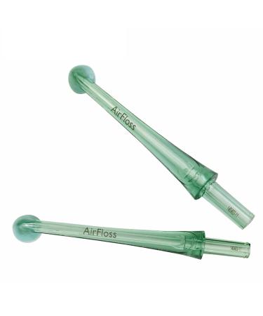 2PCS Green Flosser Replacement Tips for Philips SoniCare AirFloss HX8211/HX8240/HX8140 - Compatible with Philips Oral Irrigator & Dental Flosser - Buy Online on GoSupps.com