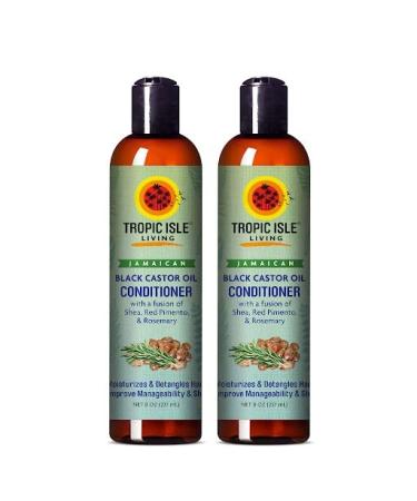 Tropic Isle Living Jamaican Black Castor Oil Conditioner - 8 oz | Best Hair Moisturizer | International Shipping Available - Buy Online on GoSupps.com