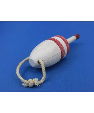Hampton Nautical Vintage Dark Red Maine Lobster Trap Buoy 7 - Buy Online on GoSupps.com