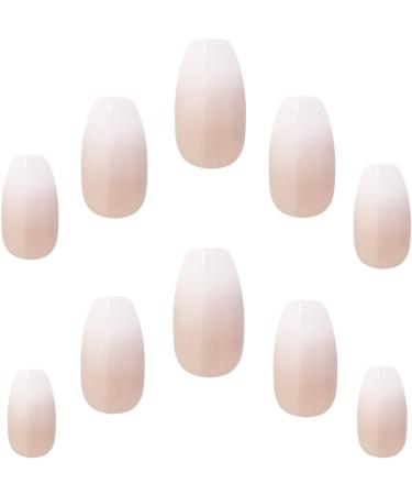 Elegant Touch French Acrylic Coffin Nails No. 2 - Stunning and Chic - Buy Online on GoSupps.com