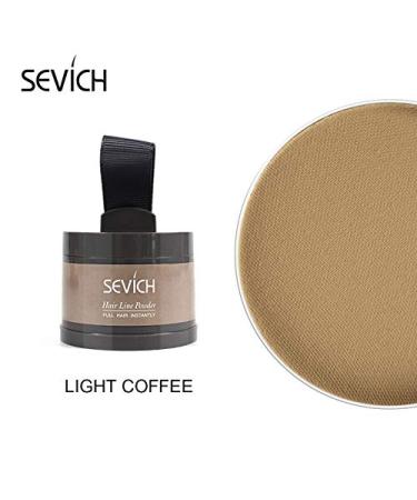 Sevich Instant Hairline Shadow Powder - Cover Grey Roots, Thinning Hairline, Eyebrows & Beard Line - Windproof & Sweatproof - Light Coffee - Buy Online on GoSupps.com