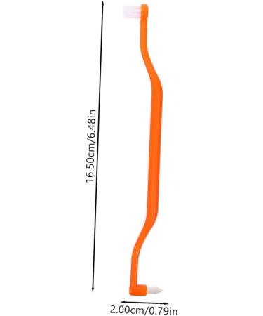 Ipetboom Double-Headed Toothbrush Set - Ergonomic Travel & Home Toothbrushes (4 Pieces) - Buy Online on GoSupps.com