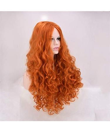 Brave Princess Merida Wig - Long Curly Synthetic Hair Cosplay Costume & Halloween Role Play for Women - Buy Online on GoSupps.com