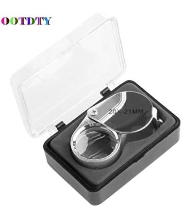 Mini Triplet Jewelery Eye Loupe Magnifiers Glass Jewelry Diamond Magnifying 10X 21mm 20X 21MM 10X 18MM - Buy Online on GoSupps.com