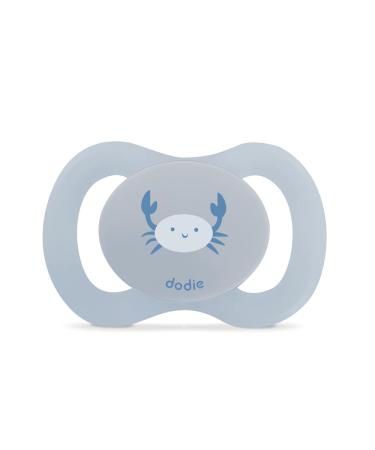 DODIE Anatomical Pacifier 0-2 Months - Blue | 2 Pieces Blue Duos for Better Comfort - Buy Online on GoSupps.com